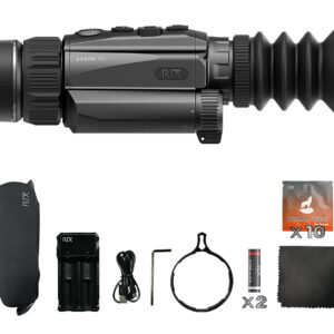 Rix Optics  (visir Inc) RIXSTORMS6 Storm S6 Thermal Black 3.5x35mm, Multi Reticle, 2x Zoom, 640x480, 12 Microns, 50 Hz Resolution
