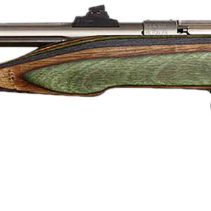 Chipmunk Hunter .22 Mag Single Shot Handgun - 9" Threaded Stainless Steel Barrel, Camo Laminate Stock 645221411053