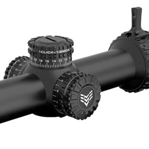 Swampfox Optics ARH18241-B Arrowhead  Black 1-8x24mm 30mm Tube Guerrilla Dot BDC Reticle