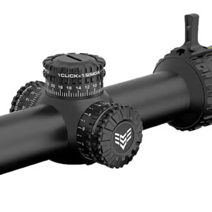 Swampfox Optics ARH11024-RL Arrowhead  Black 1-10x24mm 30mm Tube Guerrilla Dot MIL Red Reticle