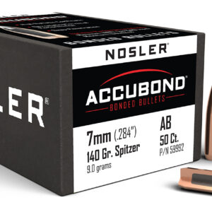 Nosler 59992 AccuBond  7mm 140gr Spitzer Point 50/Box