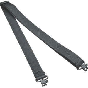 Butler Creek 26923 Mountain Rifle/Shotgun Sling Black Nylon Webbing 48" OAL 1.25" Wide Adjustable Design & QD Swivels