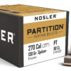 Nosler 16322 Partition  270Win 130gr Partition Spitzer 50/Box
