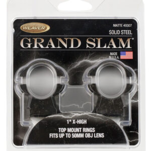 Weaver Mounts 49307 Grand Slam  Matte Black 1" Extra High