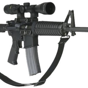 Max Ops SPT4 Duty Tactical Sling 1.25" W x 11" L Adjustable Two-Point Black Webbing