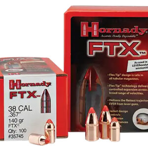 Hornady 30396 FTX  30 Cal .308 160 gr Flex Tip eXpanding 100 Per Box/ 15 Case