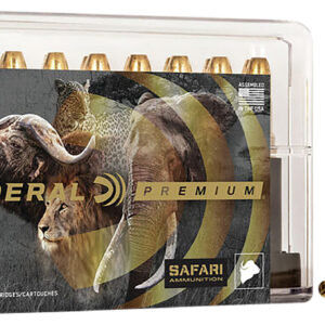 Federal P416T2 Premium Safari Cape-Shok 416 Rigby 400gr Trophy Bonded Sledgehammer Solid Ammo 029465089535
