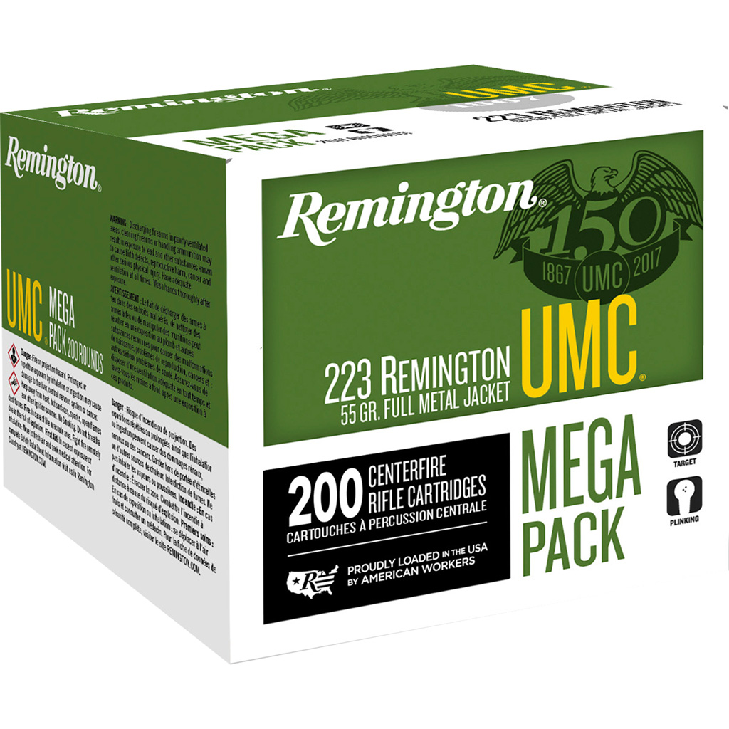 Remington .223 Remington 45gr JHP – 200rd