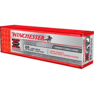 Per Round – ** Winchester Hyper Speed .22 LR Rimfire Ammo - 40 Grain Plated Lead Hollow Point (100 Rounds)

** 020892102156