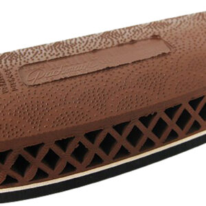 Pachmayr 00007 F325 Deluxe Field Recoil Pad Medium Brown with White Line Rubber for Shotgun