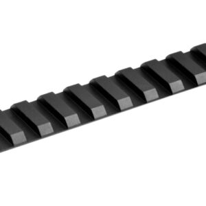 Warne M673M Remington 700 Tactical Rail Matte Black Short Action 0 MOA