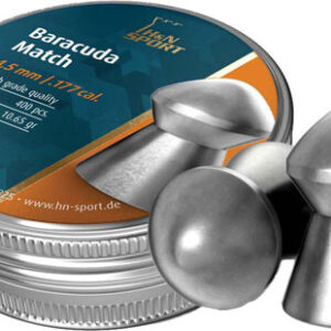 H&N BARACUDA MATCH 177 10.65 - GRAIN 400 PACK 4.5MM HEAD SIZE