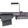 Barrett 13318 M82A1  50 BMG 10+1 20" Chrome-Lined Fluted Barrel, Black Cerakote Steel Receiver, Black Fixed Stock w/Sorbothane Recoil Pad, M1913 Optics Rail, Includes Hard Carry Case