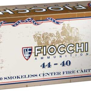 FIOCCHI .44-40 Winchester 240 Grain Lead Round Nose Flat Point - 50 Rounds per Box 762344707556