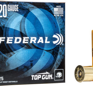 FEDERAL TOP GUN 20GA 7/8OZ #8FPS 250RD CASE LOT 029465525019