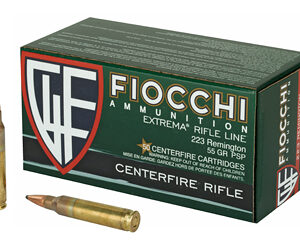FIOCCHI .223 Remington 55 Grain PSP - 500 Rounds 762344712079