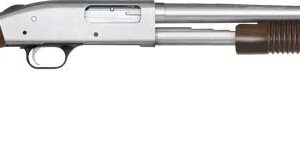 Mossberg 590 Security 12 GA 3" Pump-Action Shotgun - 9 Round, 20" Barrel, Chrome Walnut Finish 015813521499