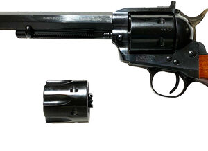Cimarron SA Bad Boy 10mm Auto 8" Revolver with Extra .38/40 Cylinder 844234239450