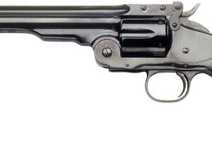 Cimarron No. 3 Schofield .44-40 Revolver - 7" Blued Barrel, Walnut Grip UPC 844234105748