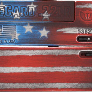 Trailblazer Lifecard .22LR Single Shot Pistol - American Flag Design UPC 850064122268