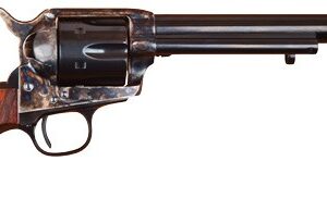 Cimarron P-Model .45 Long Colt Handgun, 7.5" Barrel, Blued Finish, Walnut Grip 814230010841