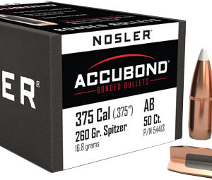 NOSLER BULLETS 375 CAL .375 - 260GR ACCUBOND 50CT