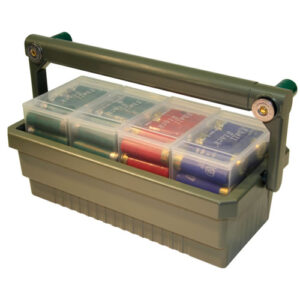 MTM Shotshell Box Caddy - Durable Ammo Storage Solution 026057000541