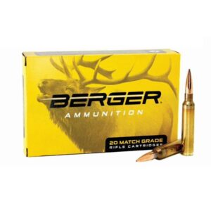 Berger Elite Hunter 6.5 PRC Rifle Ammunition - 140gr HPBT - 20 Rounds 679459500203