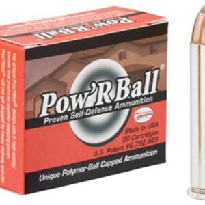 ** Glaser Pow'RBall .357 Magnum Handgun Ammunition - 100 Grain JHP, 1450 FPS (20 Rounds)

** 757750357204