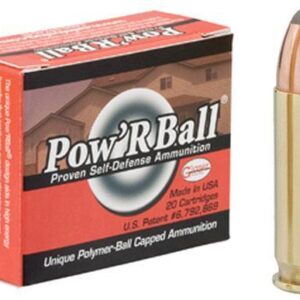 Glaser Pow'RBall .38 Spl (+P) 100 gr JHP Handgun Ammo box