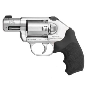 Kimber K6s DASA & DAO Bantam: Cobblestone Rubber Monogrip - Black