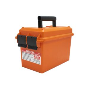 MTM .50 Cal Orange Ammo Can - Durable Storage Solution 026057362335