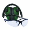 Caldwell E-MAX LoPro Electronic Muffs With Shooting Glasses