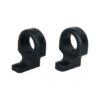 DNZ Game Reaper Two -Piece Scope Mount 4 Screws - Howa 1500 Mossberg 100ATR 4x4 Patriot Weatherby Vanguard Rem 700 721 722 725 30mm High Black