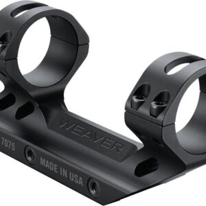 Weaver 1-Piece Aluminum Integral Premium MSR Optics Mount 30mm