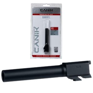 Canik Steel Drop in Barrel for Select 9mm Canik Pistols Compact Black
