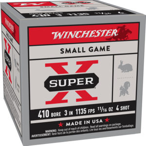 ** Winchester Super X Heavy Game Load Gauge, 3", 11/16 oz, 4 Shot Rounds per Box (10 Boxes per Case) ** 020892000247