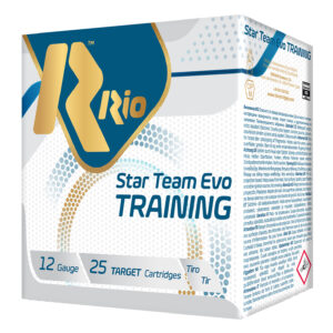 ** Rio Ammunition Star Team Training 12 Gauge 2.75" Light Load Shot, 25 Rounds per Box (10 Boxes per Case) ** 8435101634908