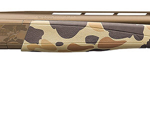 Browning Cynergy Wicked Wing 12 Gauge Over-Under Shotgun, 28" Barrel, 3.5" Chamber, 2rd Capacity, Burnt Bronze Cerakote Finish, Vintage Tan Camo, Right Hand Adjustable Comb Stock 023614849353