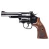 Smith & Wesson Model 19 .357 Magnum Revolver, 4.25" Barrel, Black/White 022188895940