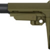 SB Tactical SBA3X04SB SBA3 X Synthetic OD Green 5-Position Adjustable for AR-Platform (Tube Not Included)