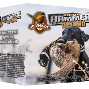 ** HEVI-Shot HEVI-Hammer Upland 12 Gauge 2.75" Shotshells 1/4 oz Steel & Bismuth 5 Shot (25 Rounds per Box, 10 Boxes per Case) ** 604544686524