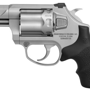 Diamondback DB0700S711 SDR .357 Mag / .38 Special +P Revolver - 6-Shot, 2" Stainless Steel Barrel, Black Hogue Rubber Grip, Exposed Hammer UPC 810035754317