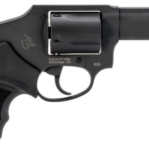Taurus 850 .38 Special 5-Shot Handgun with 3" Matte Black Alloy Steel Barrel and Black Rubber Grip, Transfer Bar Safety, Concealed Hammer 725327637622