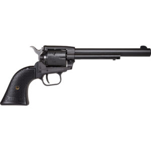 Heritage Rough Rider .22 LR Revolver - 6.5" Steel Frame, Black Satin Finish, 6 Rounds 727962708200