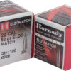 Hornady 22491 ELD Match  22 Cal .224 52 gr Extremely Low Drag Match 100 Per Box/ 40 Case