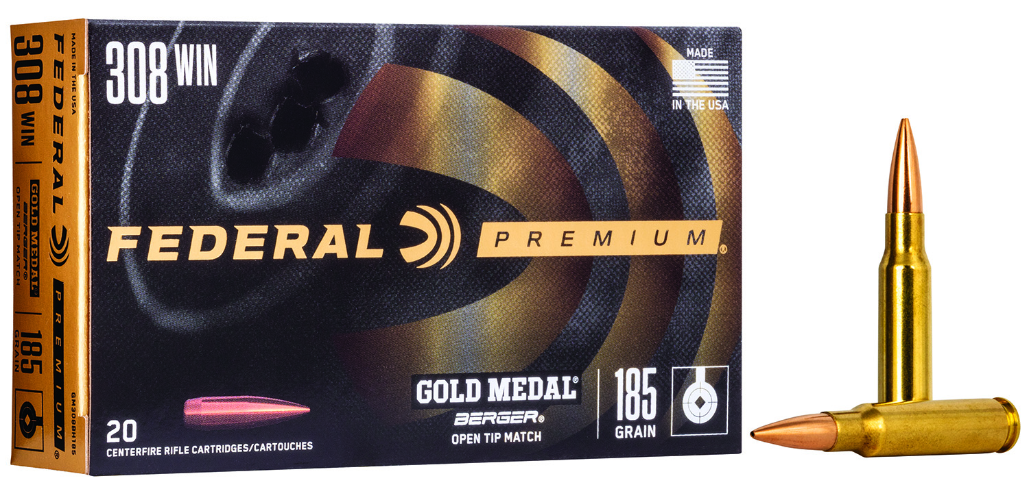 Federal Ammunition .308 Winchester 185gr – 20rd