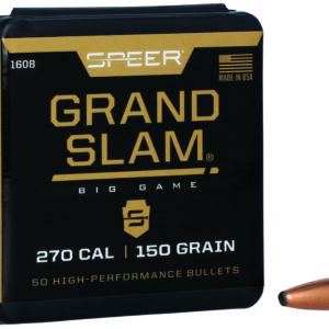 Speer 1608 Grand Slam  270Cal 150gr Soft Point 50 Per Box/5 Case