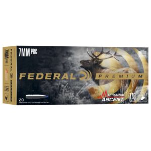 Federal 7mm PRC 170gr Terminal Ascent Rifle Ammo - 20 Rounds