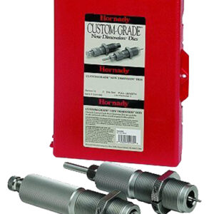 Hornady 546366 Custom Grade Series I 2 Die Set for 303 British Includes Sizing Seater